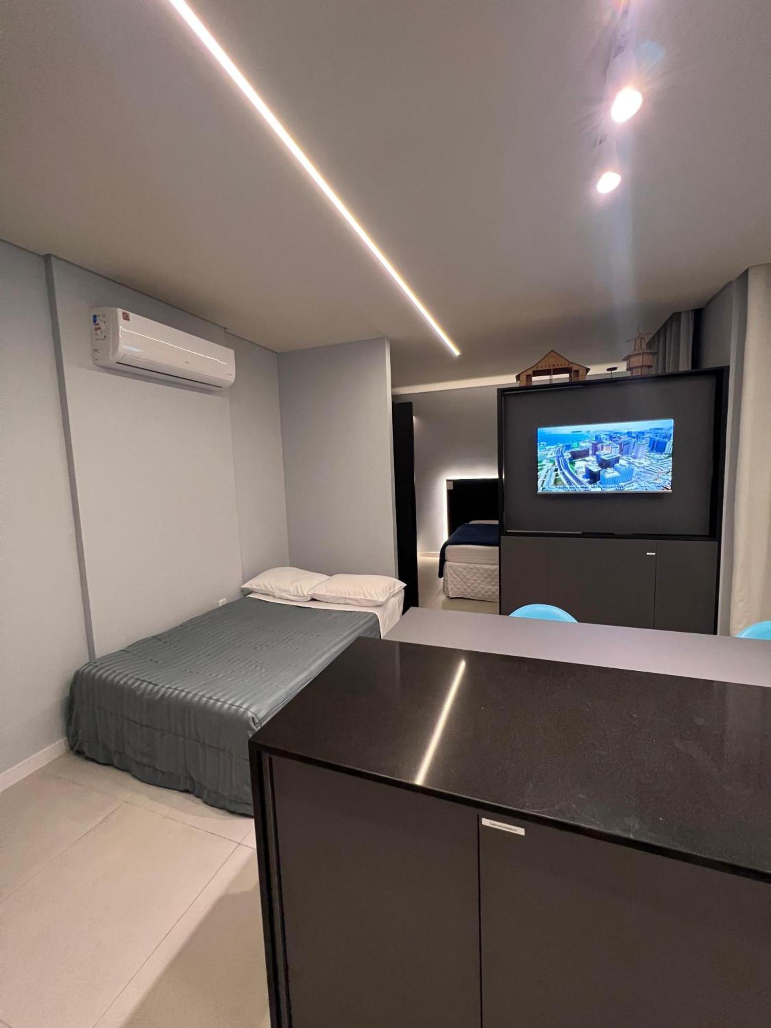 Apartamento Joinville Saguacu - Piscina Incrivel Bagian luar foto
